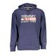 TOMMY HILFIGER FÉRFI KÉK PÓLÓ zipzár nélkül