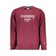 TOMMY HILFIGER FÉRFI LILA PÓLÓ, cipzár NÉLKÜL