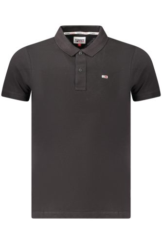 TOMMY HILFIGER FÉRFI RÖVID UJJÚ POLO FEKETE