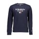 TOMMY HILFIGER FÉRFI KÉK PÓLÓ zipzár nélkül