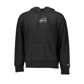 TOMMY HILFIGER PULÓPÓL CIPZZÁR NÉLKÜL FEKETE FÉRFI