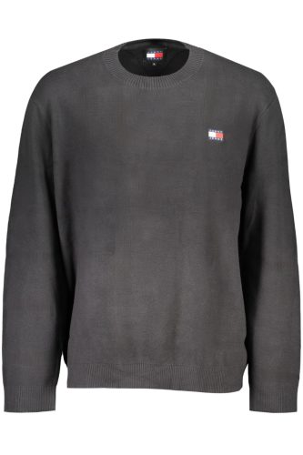 TOMMY HILFIGER FÉRFI FEKETE PULÓVER