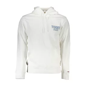 TOMMY HILFIGER FÉRFI FEHÉR PULÓZPÓLÓ ZIP NÉLKÜL