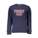 TOMMY HILFIGER FÉRFI KÉK PÓLÓ zipzár nélkül
