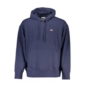 TOMMY HILFIGER FÉRFI KÉK cipzár nélküli pulóver