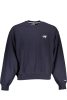 TOMMY HILFIGER FÉRFI KÉK cipzár nélküli pulóver