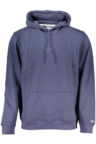TOMMY HILFIGER FÉRFI KÉK cipzár nélküli pulóver