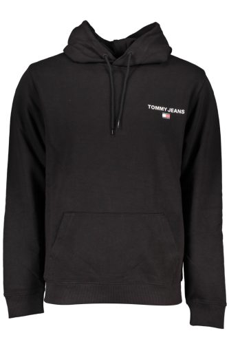 TOMMY HILFIGER FÉRFI FEKETE CIPZÁR NÉLKÜLI PÓLÓ