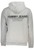 TOMMY HILFIGER FÉRFI SZÜRKE cipzár nélküli pulóver