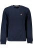 TOMMY HILFIGER FÉRFI KÉK cipzár nélküli pulóver