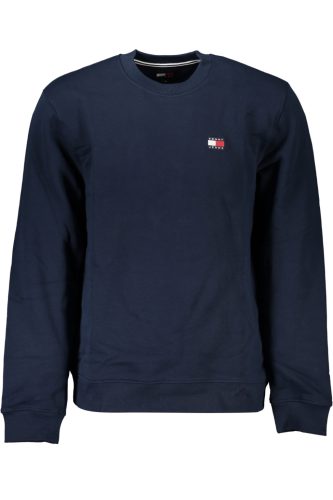 TOMMY HILFIGER FÉRFI KÉK cipzár nélküli pulóver