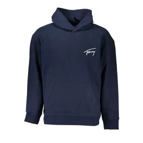 TOMMY HILFIGER FÉRFI KÉK cipzár nélküli pulóver