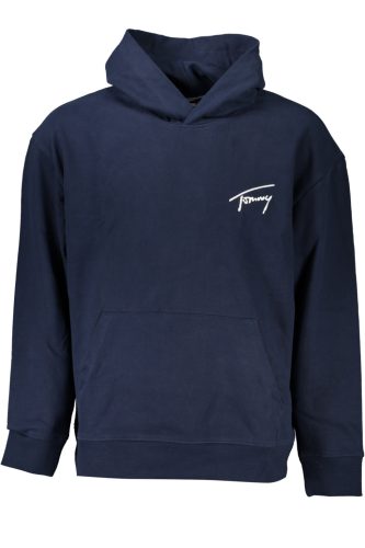 TOMMY HILFIGER FÉRFI KÉK cipzár nélküli pulóver