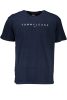 TOMMY HILFIGER FÉRFI RÖVID UJJÚ PÓLÓ, KÉK