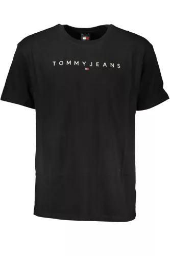 TOMMY HILFIGER FÉRFI RÖVID UJJÚ PÓLÓ FEKETE