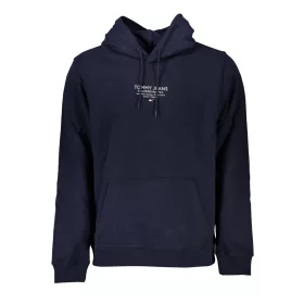 TOMMY HILFIGER FÉRFI KÉK cipzár nélküli pulóver