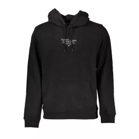 TOMMY HILFIGER FÉRFI FEKETE CIPZÁR NÉLKÜLI PÓLÓ