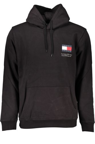 TOMMY HILFIGER FÉRFI FEKETE CIPZÁR NÉLKÜLI PÓLÓ