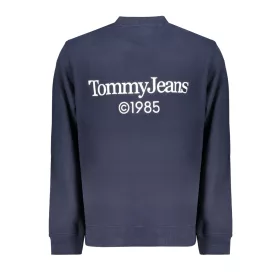 TOMMY HILFIGER FÉRFI KÉK cipzár nélküli pulóver