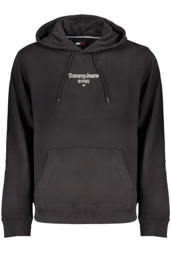 TOMMY HILFIGER FÉRFI FEKETE CIPZÁR NÉLKÜLI PÓLÓ