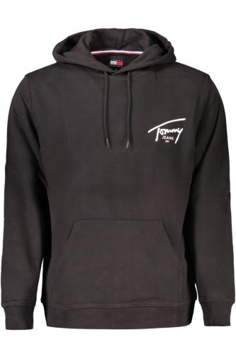 TOMMY HILFIGER FÉRFI FEKETE CIPZÁR NÉLKÜLI PÓLÓ