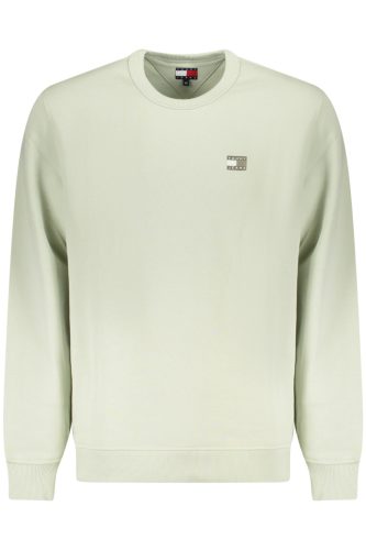 TOMMY HILFIGER FÉRFI CIPZÁRAS PULÓVER, ZÖLD