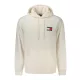TOMMY HILFIGER FÉRFI CIPZÁRAS PULÓVER FEHÉR