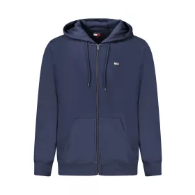 TOMMY HILFIGER FÉRFI CIPZÁROS PULÓZÓ, KÉK