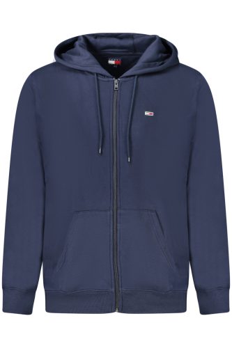 TOMMY HILFIGER FÉRFI CIPZÁROS PULÓZÓ, KÉK