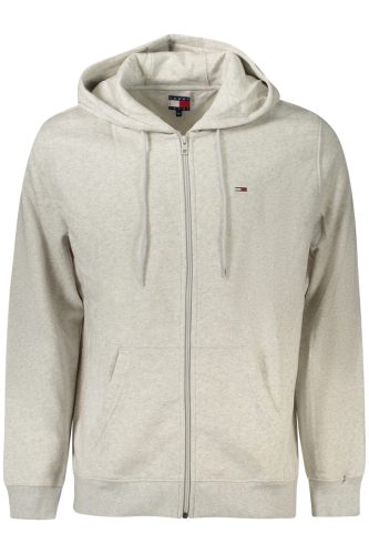 TOMMY HILFIGER FÉRFI CIPZZÁROS PULÓZÓ SZÜRKE