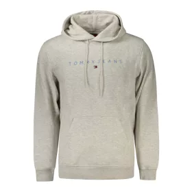 TOMMY HILFIGER FÉRFI SZÜRKE CIPZÁROS PULÓVER