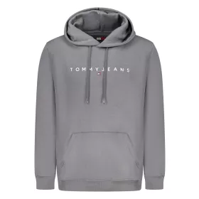 TOMMY HILFIGER FÉRFI CIPZÁRAS PULÓVER SZÜRKE