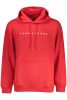 TOMMY HILFIGER PIROS FÉRFI CIPZÁRZÓS PÓLÓ
