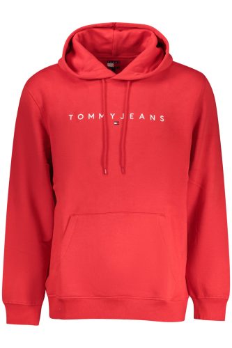 TOMMY HILFIGER PIROS FÉRFI CIPZÁRZÓS PÓLÓ