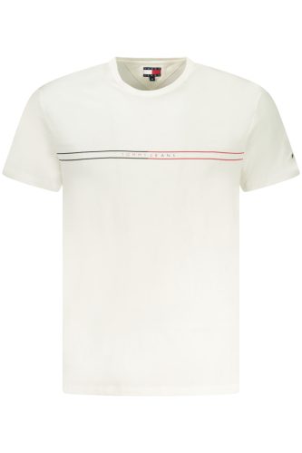 TOMMY HILFIGER RÖVID UJJÚ FÉRFI PÓLÓ FEHÉR