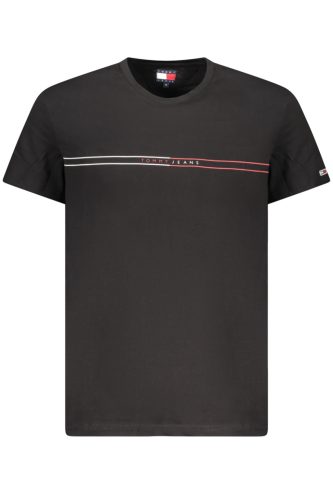 TOMMY HILFIGER RÖVID UJJÚ FÉRFI PÓLÓ FEKETE