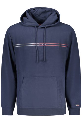 TOMMY HILFIGER FÉRFI CIPZÁRAS PULÓVER KÉK