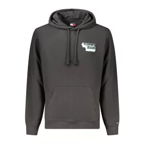 TOMMY HILFIGER FÉRFI FEKETE CIPZÁROS PULÓVER