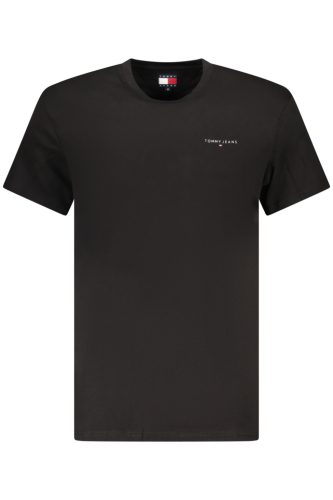 TOMMY HILFIGER FÉRFI RÖVID UJJÚ PÓLÓ FEKETE