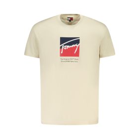 TOMMY HILFIGER FÉRFI RÖVID UJJÚ PÓLÓ BÉZS