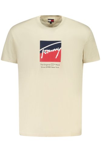 TOMMY HILFIGER FÉRFI RÖVID UJJÚ PÓLÓ BÉZS