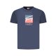 TOMMY HILFIGER FÉRFI RÖVID UJJÚ PÓLÓ KÉK