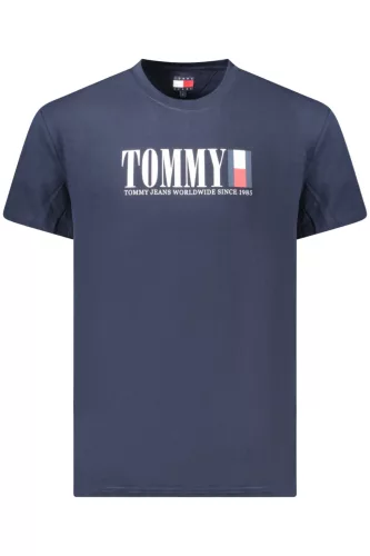 TOMMY HILFIGER FÉRFI RÖVID UJJÚ PÓLÓ KÉK