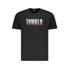 TOMMY HILFIGER FÉRFI RÖVID UJJÚ PÓLÓ FEKETE