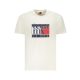 TOMMY HILFIGER FÉRFI RÖVID UJJÚ PÓLÓ FEHÉR
