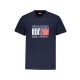 TOMMY HILFIGER FÉRFI RÖVID UJJÚ PÓLÓ KÉK