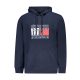 TOMMY HILFIGER FÉRFI KÉK CIPZÁROS PULÓVER