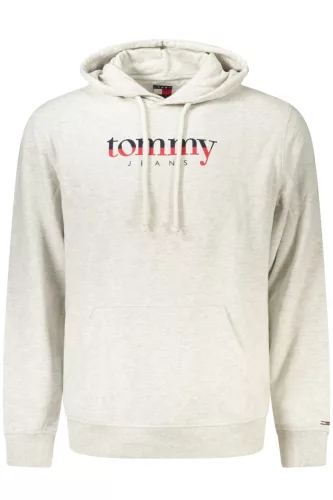 TOMMY HILFIGER FÉRFI SZÜRKE CIPZÁROS PULÓVER