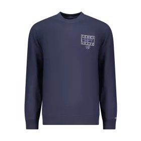 TOMMY HILFIGER FÉRFI KÉK CIPZÁROS PULÓVER