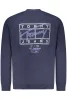 TOMMY HILFIGER FÉRFI KÉK CIPZÁROS PULÓVER